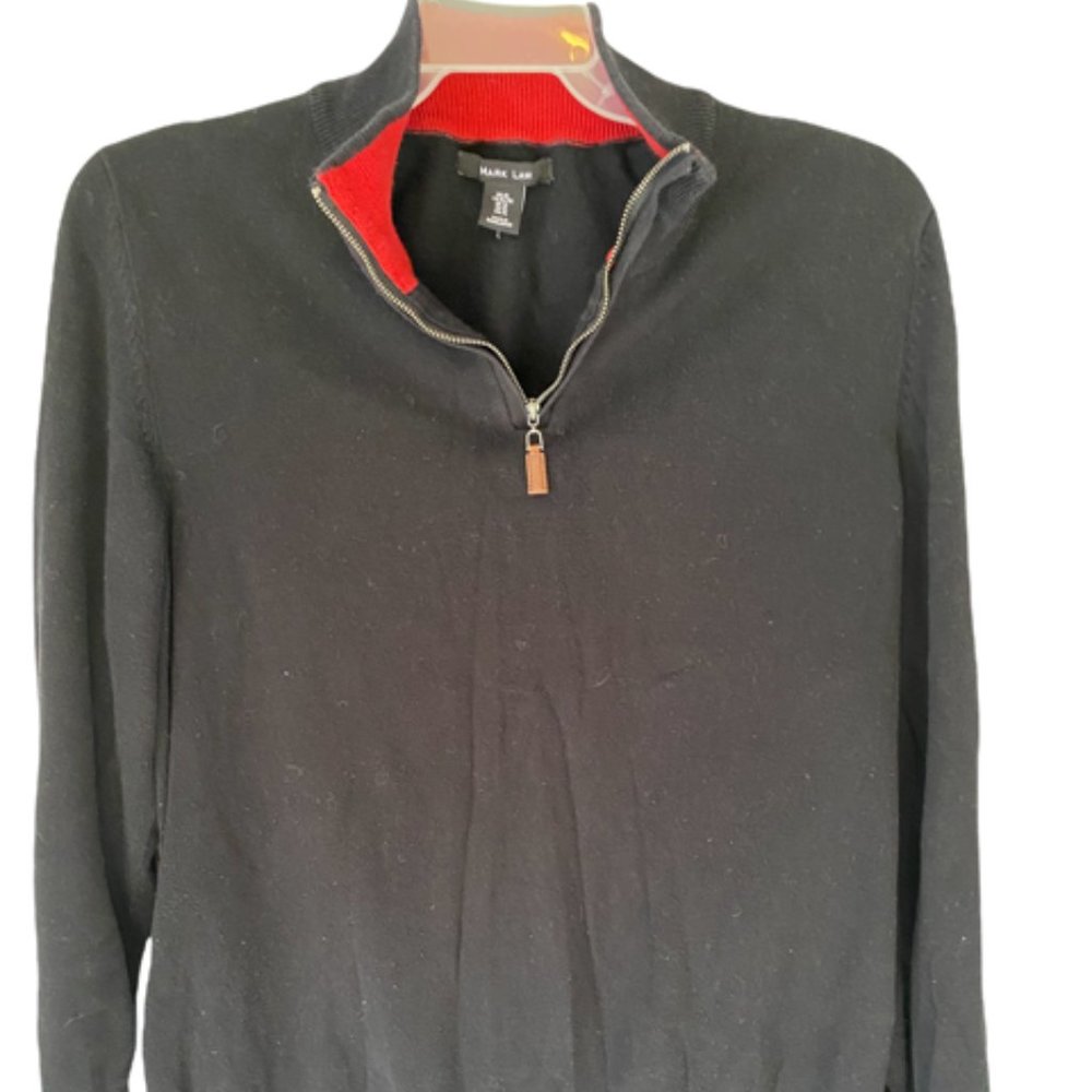 Black/Red Mark Law Zipper Sweater XL MAKE PFFER NOW!